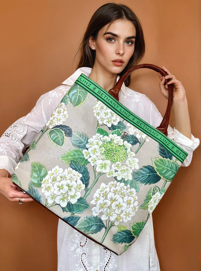 Summer Hydrangea - Large Tote Bag BACK SOON