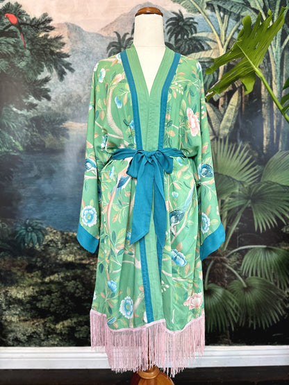 Camellia Robe- Green