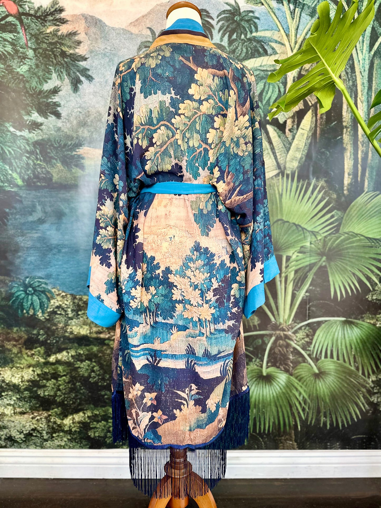 French Tapestry Night Robe