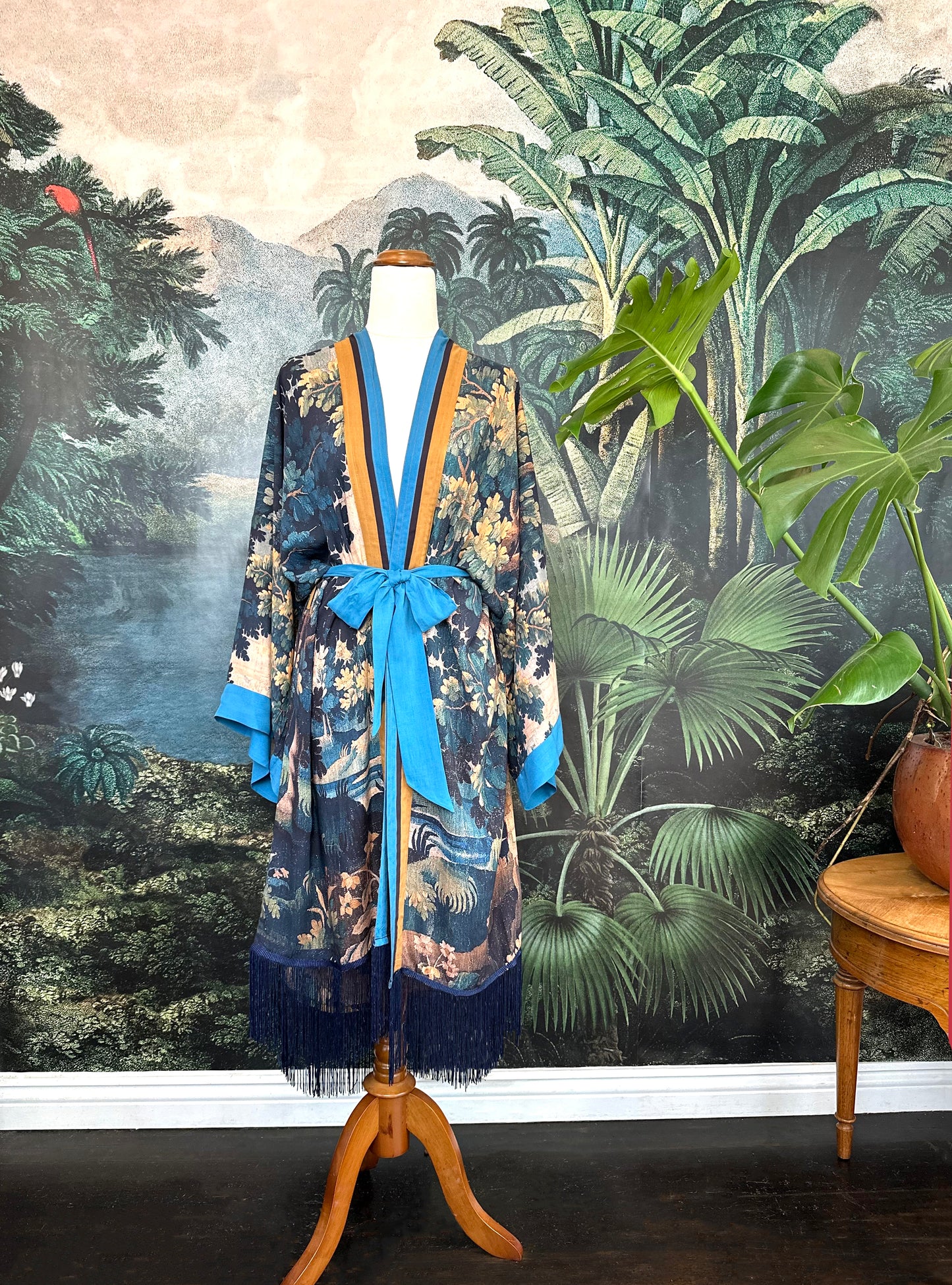 French Tapestry Night Robe