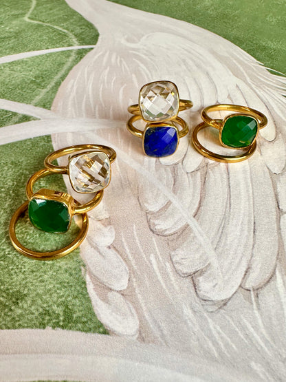 Semi Precious Stone Rings