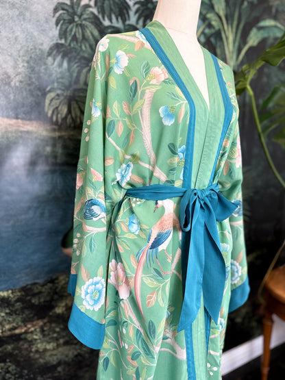 Camellia Robe- Green