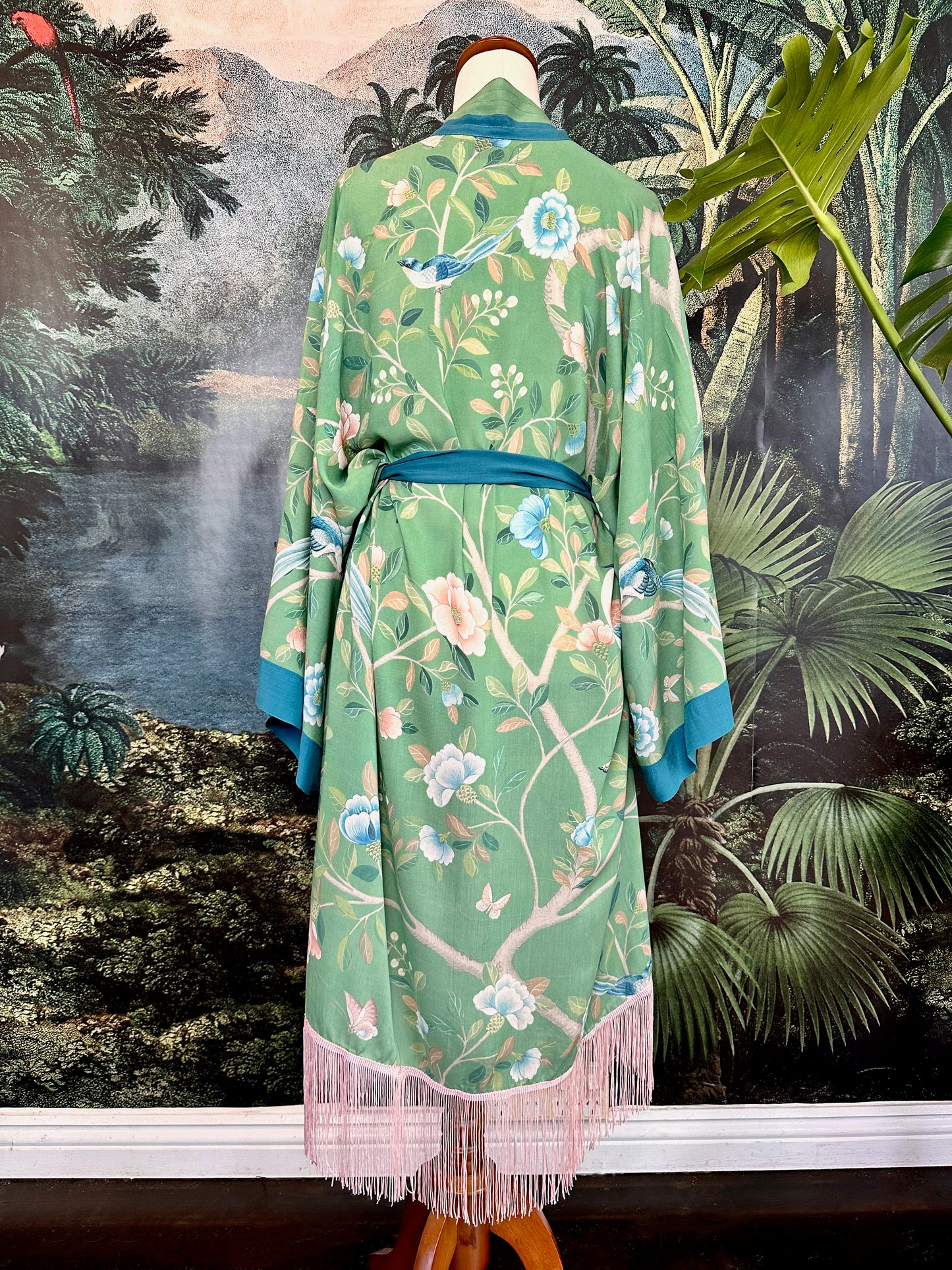 Camellia Robe- Green