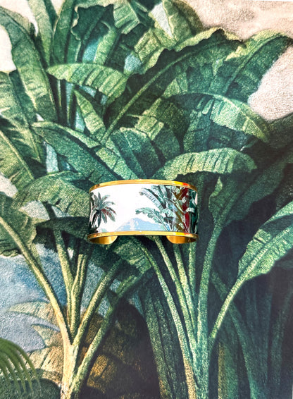 Palm Resin Cuff- LOW IN STOCK!!!!